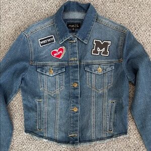 Rue21 Juniors Denim Jacket with Patches